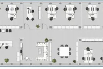 Grundrissplan 4. und 5.OG