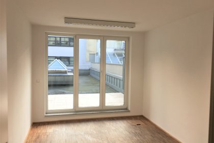 Büro mit Balkon