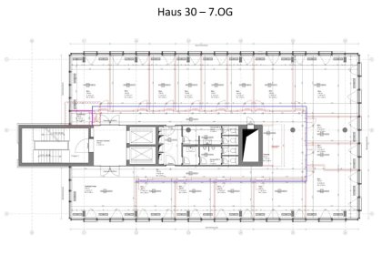 Grundrissplan Haus 30 - 7OG